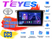 Штатная магнитола Toyota Land Cruiser 100 (2003-2007) TEYES CC3 DSP Android
