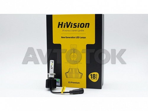 Лампа светодиодная "HiVision" Headlight Z2 Premium (H1,6000K)