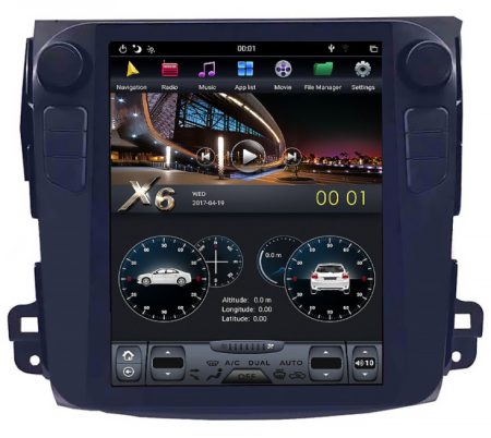 Штатная магнитола Tesla Mitsubishi Outlander (06-12) ZF-1106X 4/32GB Android