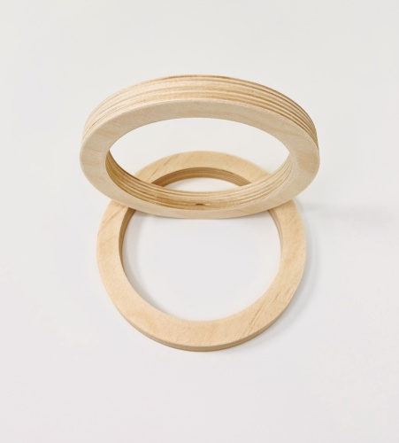 FAN-M525-1-18 Кольцо проставочное 13 см. Фанера 18мм.