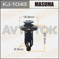 Клипса автомобильная (автокрепёж) Masuma 1043-KJ