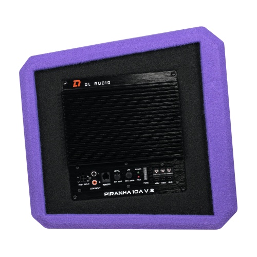 DL Audio Piranha 10A V.2 Purple сабвуфер активный