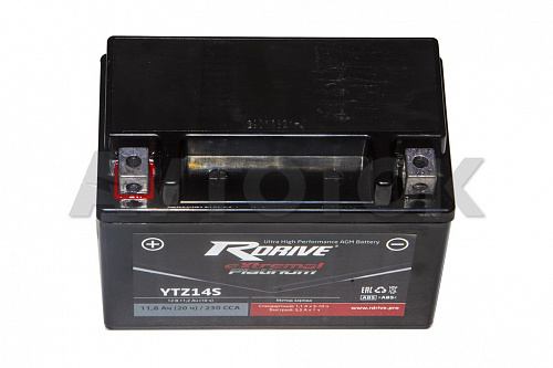 Аккумулятор Rdrive eXtremal Platinum YTZ14S 11,2 а/ч п.т.230а