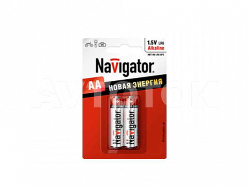 Батарейки Navigator Alkaline AA 2 штуки