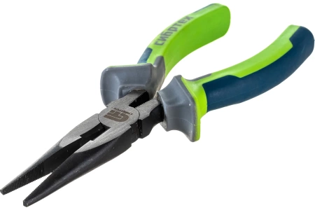 Длинногубцы СИБРТЕХ 180мм трехкомпонентные рукоятки