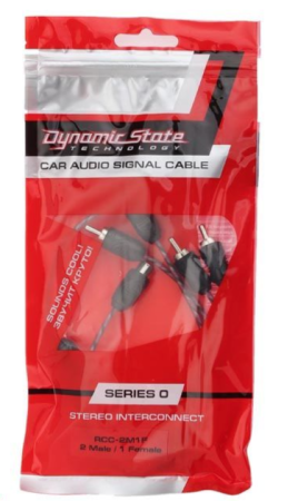 Dynamic State RCC-2M1F SERIES 0 RCA кабель 0.25м
