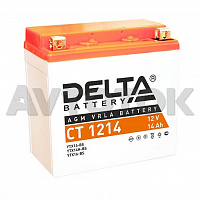 Аккумулятор Delta CT1214 емк.14А/ч; п.т.200А