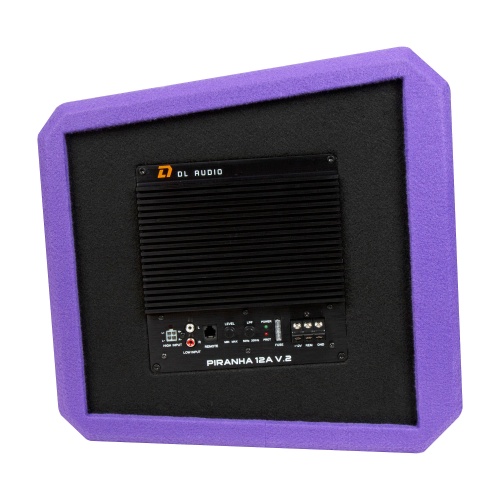 DL Audio Piranha 12A Purple активный корпусной сабвуфер