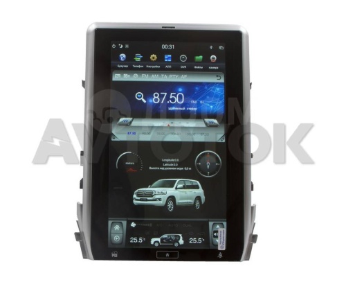 Штатная магнитола Tesla Toyota Land Cruiser 200 (2016-2018) CF-3135N