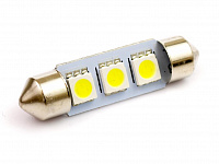 Лампа светодиодная Dsign C5W 9 диодов белый