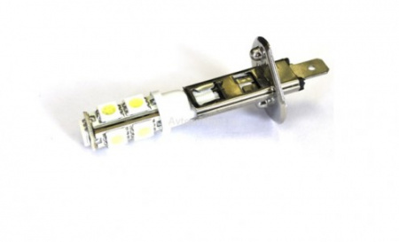 Светодиодная лампа 12V H1 белая, 20 SMD 7020 диодов