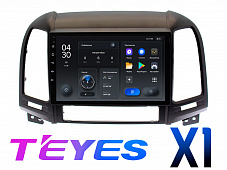 Штатная магнитола Hyundai Santa Fe (2006-2012) Android TEYES X1