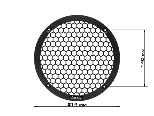 Aura WGM-3508 гриль металл крупная ячейка 20см