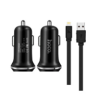 зарядное устройство HOCO Z1 Charging Kit (2 USB) + кабель