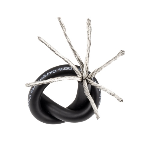 Фото dl audio raven power cable кабель силовой 4 ga black (50m) DL Audio Raven Power Cable кабель силовой 4 GA Black (50m)