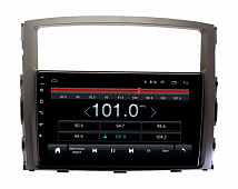 Штатная магнитола Mitsubishi Pajero IV 2006+ WIDE MEDIA без ROCKFORD