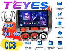 Штатная магнитола Honda Fit (кондиционер 2001 - 2007) TEYES CC3 DSP Android