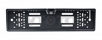 Камера переднего хода в рамке номера универсальная "рыбий глаз" (+подсветка номера) ET-100