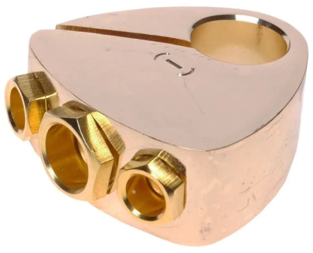 Клемма аккумуляторная большая Mystery минусовая