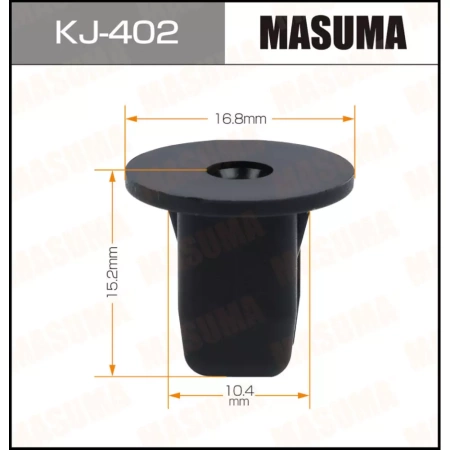 Клипса автомобильная (автокрепёж) Masuma 402-KJ