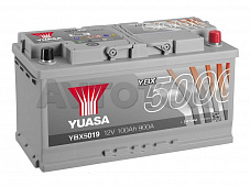 Аккумулятор YBX 5019 100 a/ч 900a (353x175x190)