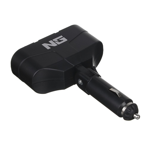 Разветвитель прикуривателя NG 2 выхода +2 USB, 60 W, 2.1А, 12/24В, пластик