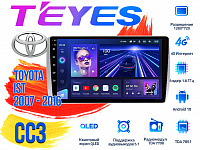 Штатная магнитола Toyota Ist (2007 - 2016) TEYES CC3 DSP Android