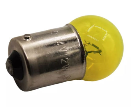 Лампа Koito 24V 12W G18 (желтый)