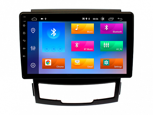 Штатная магнитола SsangYong Actyon (2011 - 2013) DSP Android HT-7027