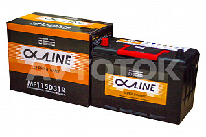 Аккумулятор Alphaline Super Dinamic 115D31R емк.100А/ч п.т.850а