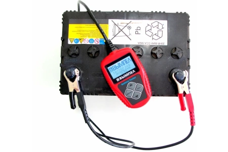 Тестер АКБ ВА 101 (для авто, 12В АКБ)