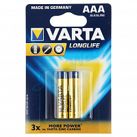 Батарейка Varta LongLife LR03 2шт.
