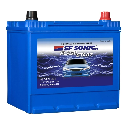 Фото sf sonic 6ст-65.0 (85d23l) 65ач 650а аккумулятор автомобильный SF SONIC 6СТ-65.0 (85D23L) 65Ач 650А аккумулятор автомобильный