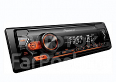 магнитола 1DIN (178х50) PIONEER MP3/USB MVH-S120UBA