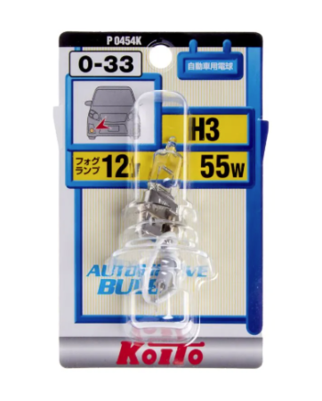 Лампа Koito H3 12V 55W блистер