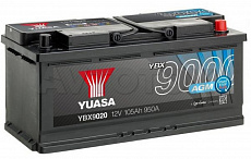 Аккумулятор YBX 9020 AGM 105 a/ч 950a (393х175х190)