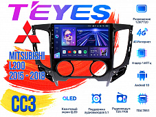 Штатная магнитола Mitsubishi L200 (2015 - 2018 кондиционер) TEYES CC3 DSP Android