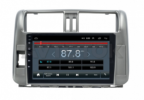 Штатная магнитола Toyota Land Cruiser Prado 150 (2008-2013) Android TA077
