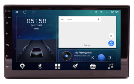 Магнитола 2DIN (200x100) Android 11 4/64GB TS18 DSP IPS 4G CF-3040