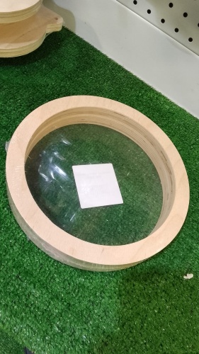 Кольца переходные Ф18.4-2 фанера 18мм внутренний D=44mm внешний d=76мм выборка=56мм