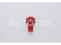 Ответвитель для проводки кабеля "REXANT" (сечение - 0,5-1,0 мм) красный 08-0761