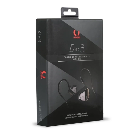 Гарнитура UTASHI DUO III Smartbuy, черная