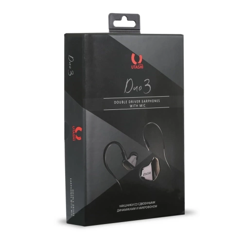 Фото гарнитура utashi duo iii smartbuy, черная Гарнитура UTASHI DUO III Smartbuy, черная