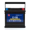 Фото аккумулятор fq l1-55 ёмк.55 ач. п.т. 430 а Аккумулятор FQ L1-55 ёмк.55 Ач. п.т. 430 а