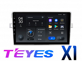 Штатная магнитола Toyota Verso (2009 - 2018) TEYES X1 MFB дисплея (с климат контролем)