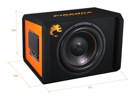 DL Audio Piranha 15A V.2 Black сабвуфер активный