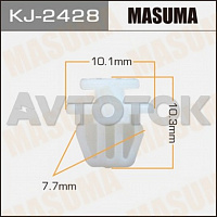 Клипса автомобильная Masuma 2428-KJ