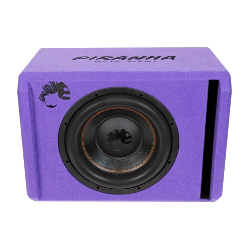 DL Audio Piranha 12A Purple активный корпусной сабвуфер