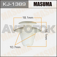 Клипса автомобильная (автокрепёж) Masuma 1389-KJ