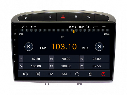 Штатная магнитола Peugeot 408 (2012 - 2017) Android HT-7027